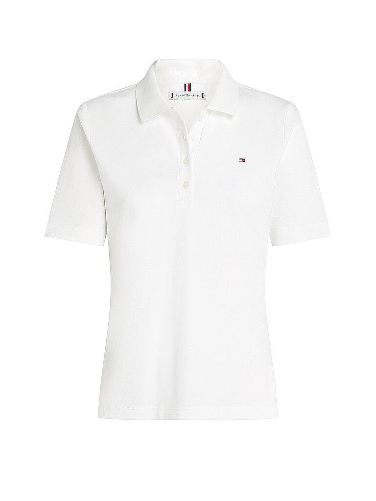 Tommy Hilfiger Polo à Manches Courtes 1985 Ecru XS Femme 4